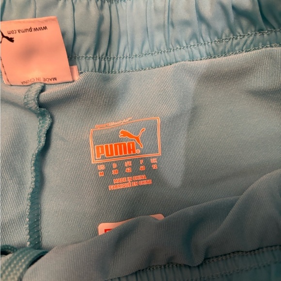 Puma Women's Blue Athletic Shorts - Picture 3 of 4